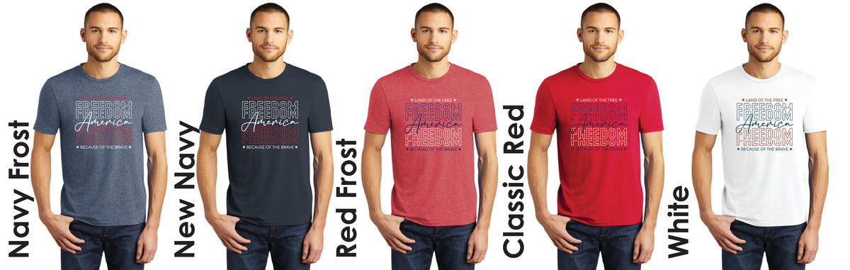 Freedom America Freedom Unisex and Youth Tee