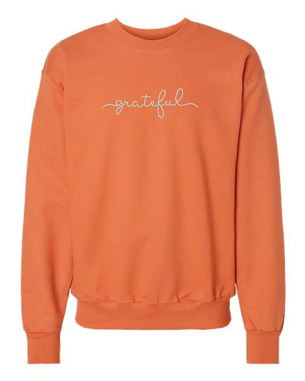 Cursive Grateful Sweatshirt