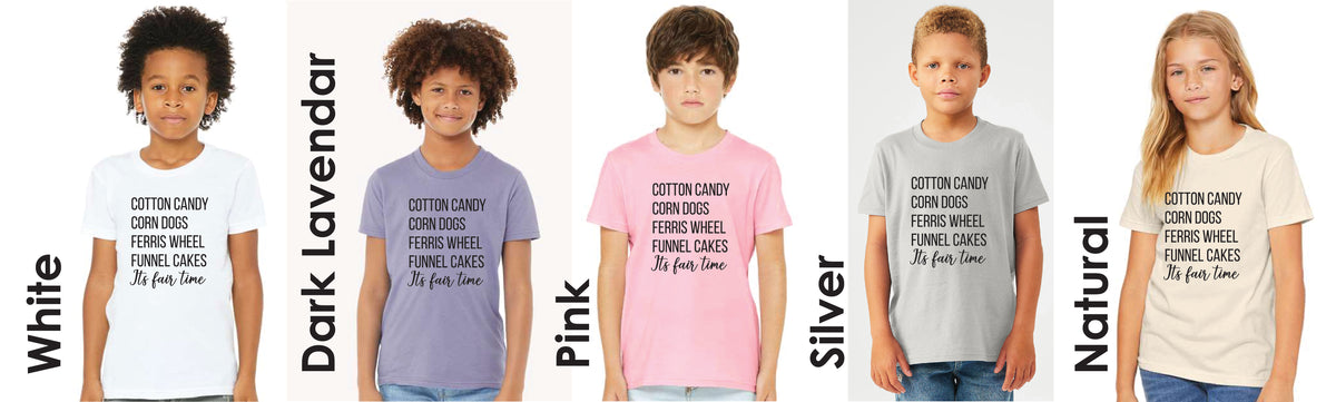 It&#39;s Fair Time Unisex and Youth Tee