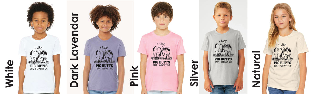 Pig Butts Unisex and Youth Tee