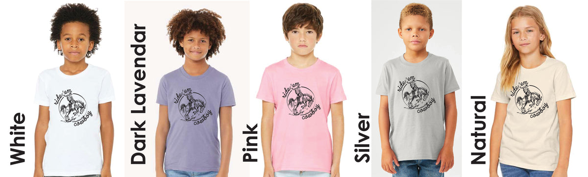 Ride Em Cowboy Unisex and Youth Tee
