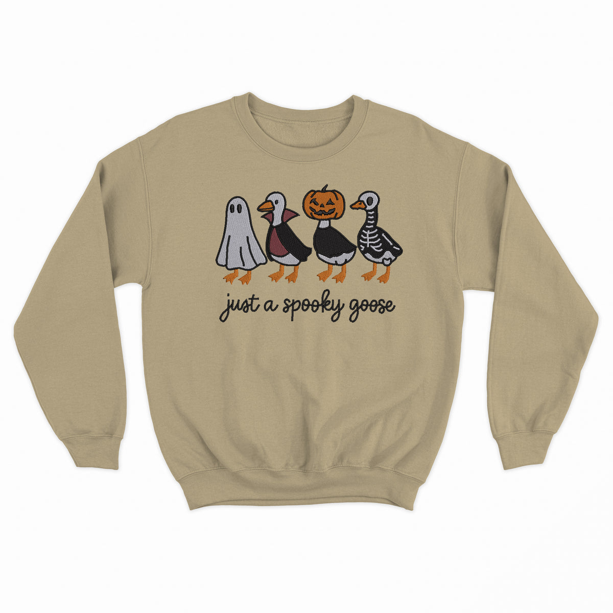 Just A Spooky Goose Crewneck Sweatshirt