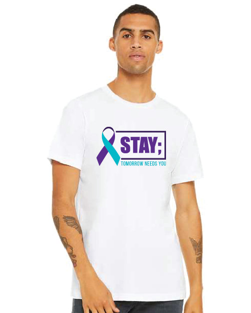 Stay Suicide Awareness Unisex and Youth Tee
