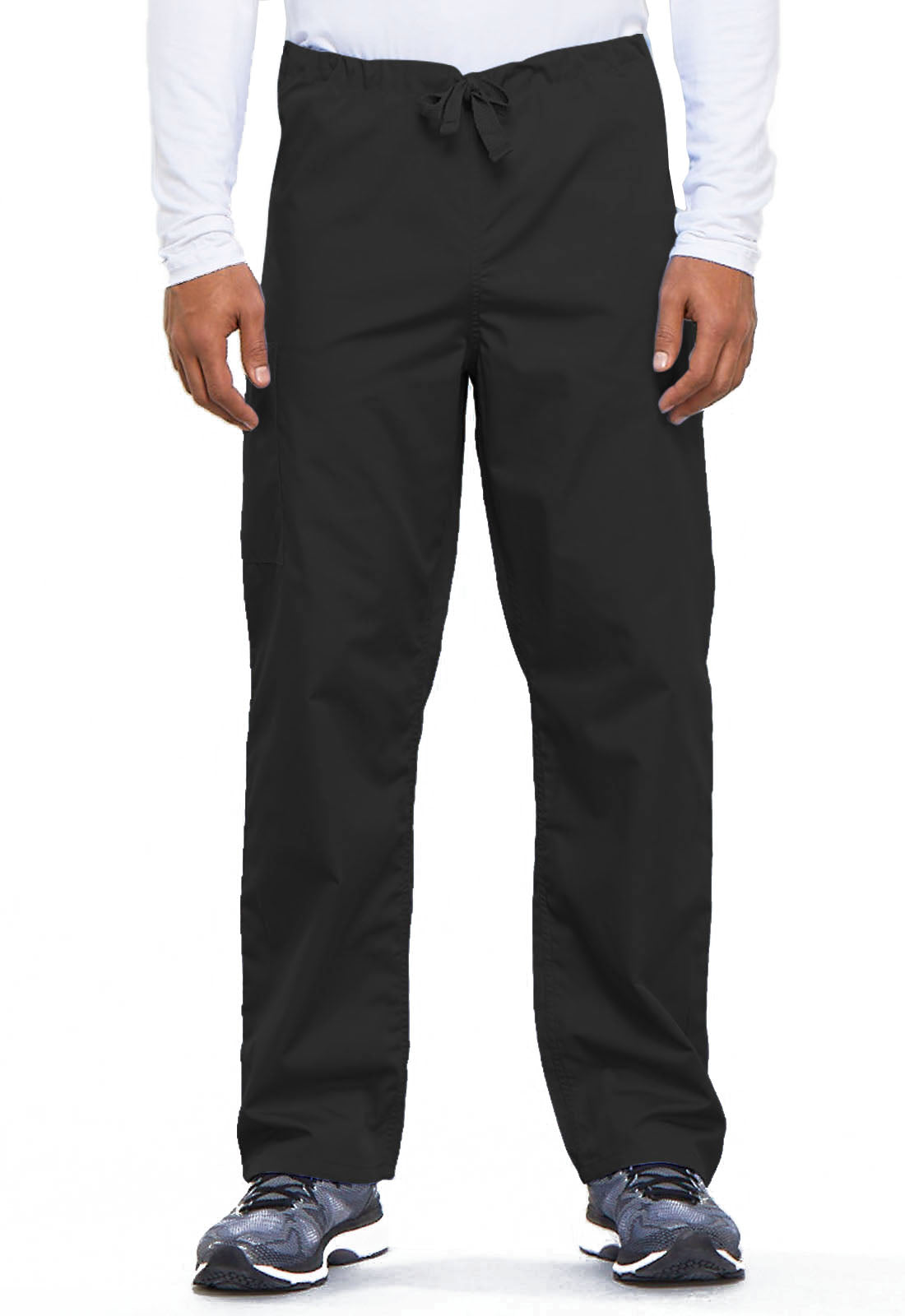 SVH - Radiology - 4100 Black Unisex Drawstring Cargo Pant