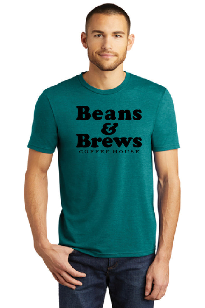 Beans &amp; Brews - DM130 Men&#39;s Perfect Triblend Tee
