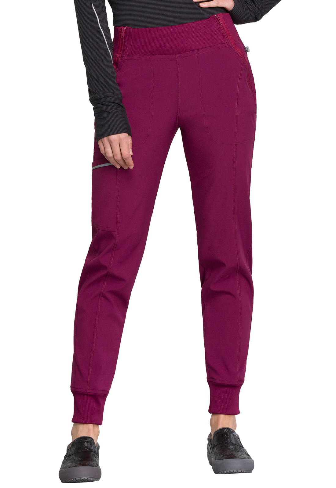 SVH - Lab Techs &amp; Phlebs - CK110A Wine Ladies Mid Rise Jogger