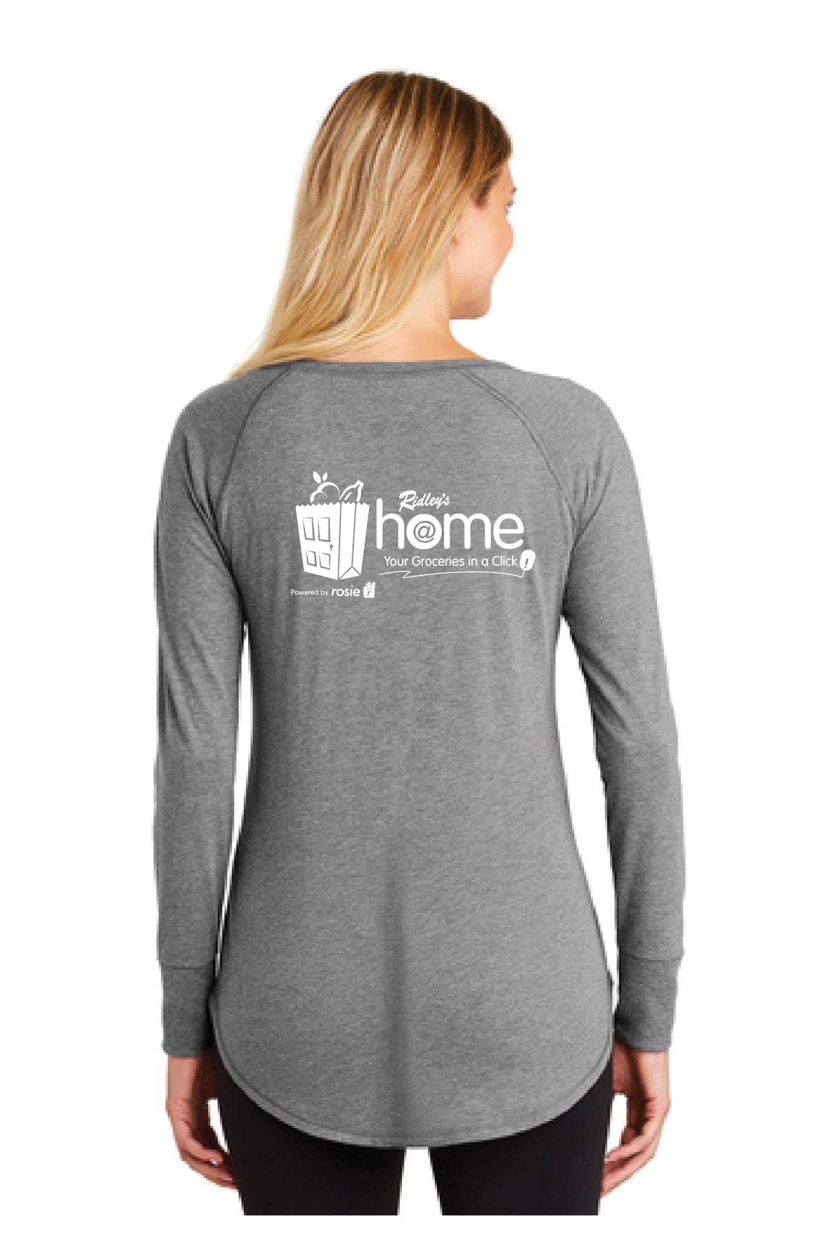 Ridley&#39;s - DT132L Ladies Perfect Triblend Long Sleeve Tunic Tee