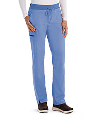 SVH - Respiratory Therapy - GRSP500 Ciel Blue Ladies Logoelastic 3 Pocket Cargo Pant