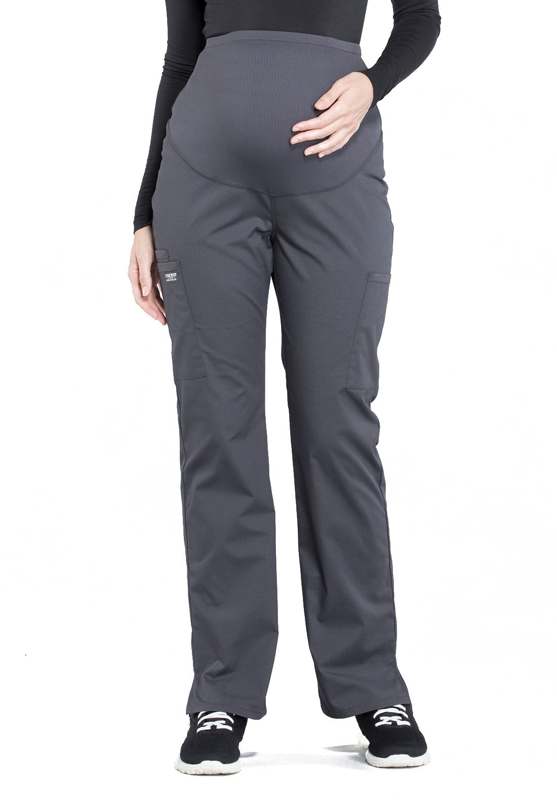 SVH - ER &amp; Med/Surgery (Nursing) - WW220 Pewter Cherokee Women&#39;s Maternity Straight Leg Pant